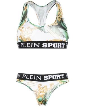 Philipp Plein Logo-Underband Lingerie Set - Grey