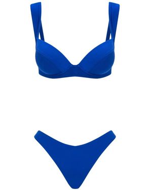 Noire Swimwear Ava Ivy Bikini - Blue