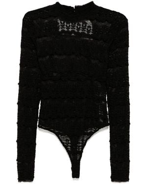 Free People Angelina Bodysuit - Black