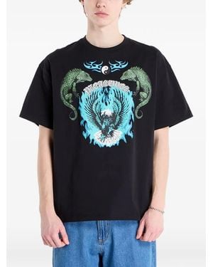 Pleasures Need Graphic-Print T-Shirt - Black