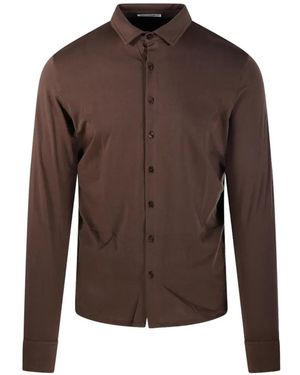 ANONYM APPAREL Ayden Buttoned Shirt - Brown