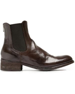 Officine Creative Shantel Leather Ankle Boots - Brown