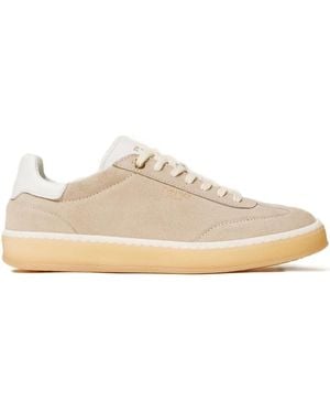 Twinset Suede Sneakers - White