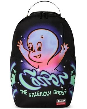 Sprayground X Casper Sac À Dos À Motif Fluo - Blue