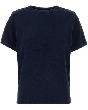 GIMAGUAS Max Waffle-Knit Cotton T-Shirt - Blue