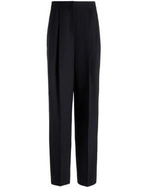 Bally Wool-Blend Wide-Leg Pants - Black
