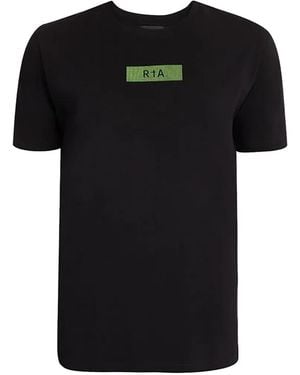 RTA Logo-Print T-Shirt - Black