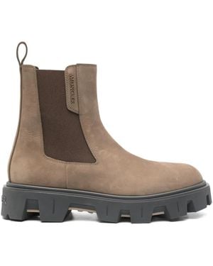 Moncler Peak City chelsea boots - Braun