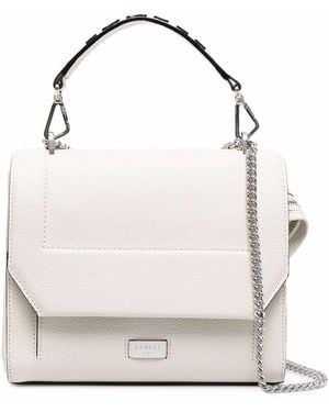 Lancel Leather Tote Bag - White