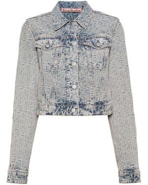 Acne Studios Denim Jackets - Grey