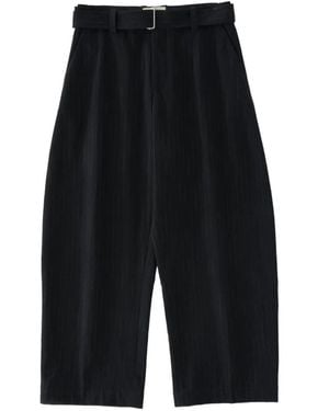Studio Nicholson Pantalon Vital À Rayures - Black