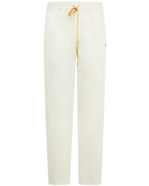 Rhude Drawstring Track Trousers - White