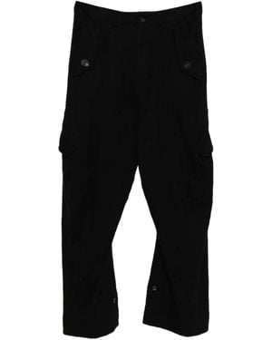 Julius テーパードパンツ - ブラック