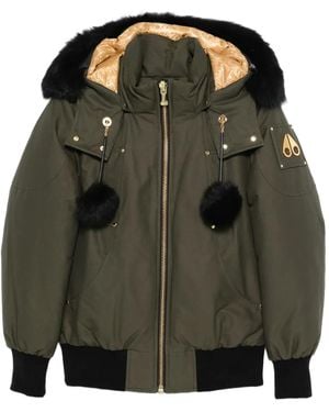 Moose Knuckles Sainte Flavie Bomber Jacket - Green