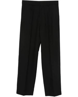 MM6 by Maison Martin Margiela Straight Plooibroek - Zwart