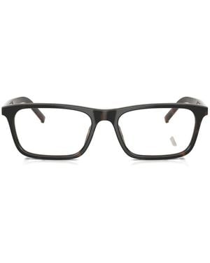 Prada Rectangle-Frame Glasses - Black