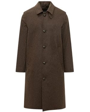 Schneiders Alexander Button-Up Coat - Brown