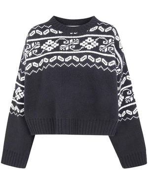 Rohe Fair-isle Sweater - ブルー