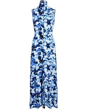 Proenza Schouler Valentina Printed Dress - Blue