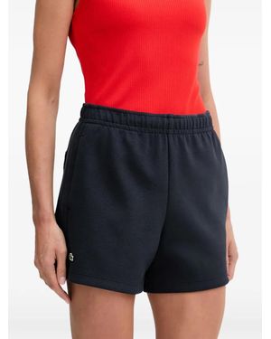 Lacoste Logo-Patch Mini Shorts - Blue