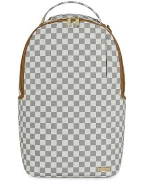 Sprayground Zaino The Private Jet Shark Club-High Altitude Goffrato - Grigio