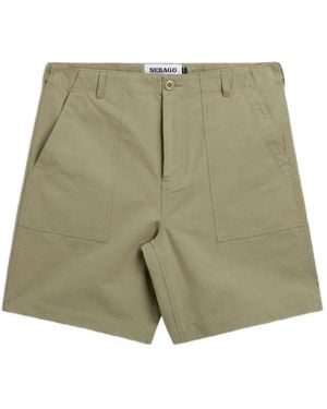 Sebago Milton Buttoned Shorts - Green