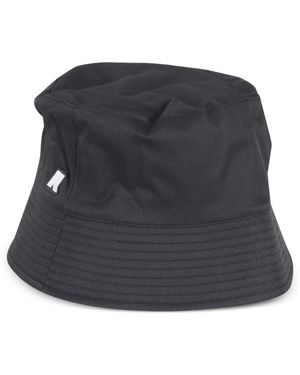 K-Way Logo-Patch Bucket Hat - Black