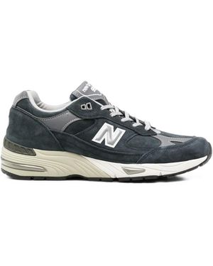 New Balance 991 Trainers - White