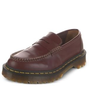 Dr. Martens X Comme Des Garçons Mocassini Penton Bex - Marrone
