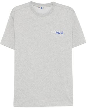 Adererror Logo-Detail T-Shirt - White