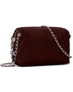 Tory Burch Sac À Bandoulière Fleming Soft - Purple