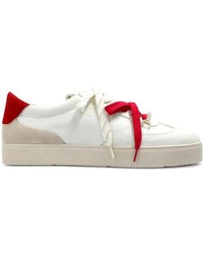 Stuart Weitzman Colton Lace-up Trainers - Pink