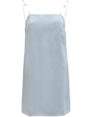 COR Nadja Bead-Embellished Mini Dress - Blue