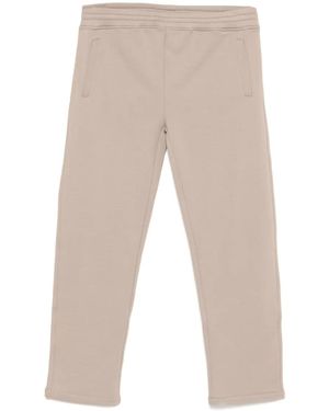 Corneliani Logo-Print Track Trousers - Natural
