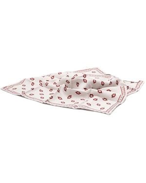 Brunello Cucinelli Patterned silk scarf - Pink