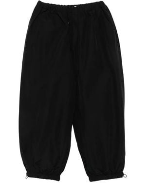 Entire studios Drawstring-Cuff Pants - Black