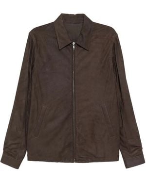 Rick Owens Brad Jacke - Braun