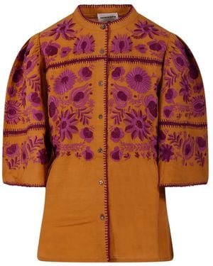 Antik Batik Matias Blouse - Red