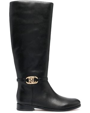 Ralph Lauren Bridgette ロングブーツ - ブラック