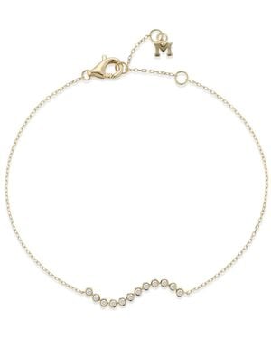 Mateo Bezel-Cut Diamond Bracelet - White