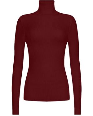 Wolford Top Met Col - Rood