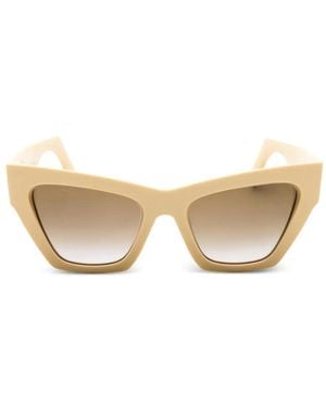 Etro Cat-Eye-Sonnenbrille Mit Pegasus - Natur