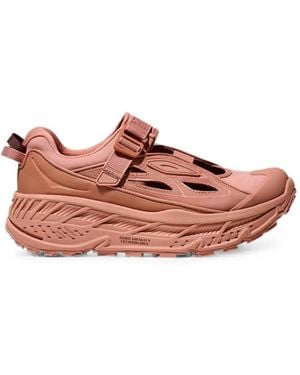 Hoka One One Stinson Breeze Cut-Out Sneakers - Pink