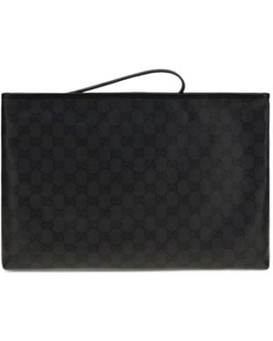 Gucci Portafolios Essence Classic Mediano - Negro
