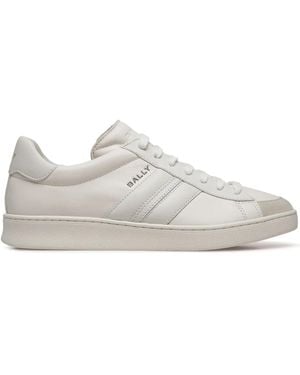 Bally Mylton Leather Trainers - White