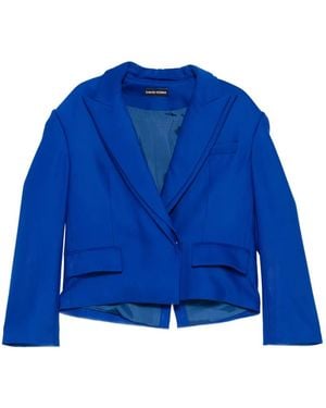 David Koma Doppelreihiges Sakko - Blau