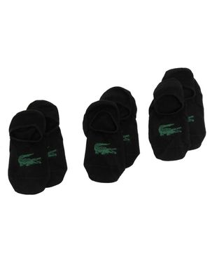 Lacoste Socken mit Logo (3er-Set) - Schwarz