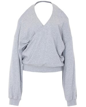 ELEH V-Neck Sweatshirt - Blue