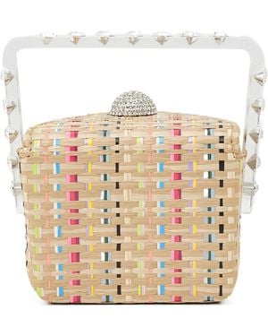 Aquazzura Bolso Shopper Con Cierre Magnético - Blanco