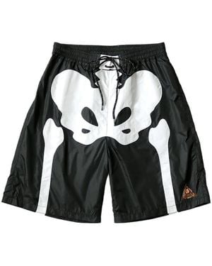 Kapital Bone Swim Shorts - Black